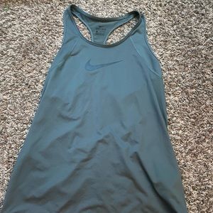 Gray Nike tank